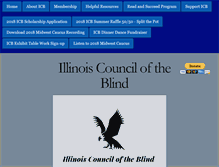 Tablet Screenshot of icbonline.org